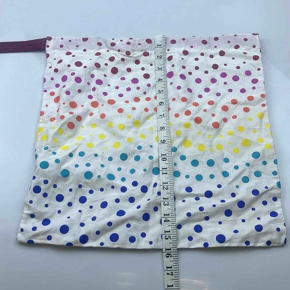 Salvatore Ferragamo Polka Multicolor Dust Bag N183-13
